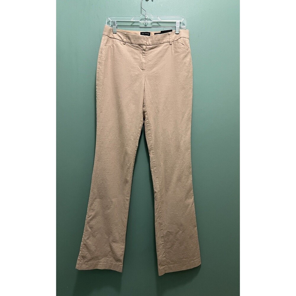 The Limited Lean Bootcut Beige/Tan Pants Size 2 Fully Lined NWT
